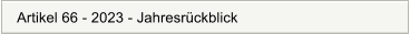 Artikel 66 - 2023 - Jahresr�ckblick